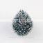 New Arrival 10cm Desktop Green Color Mini Optical Fiber Christmas Tree