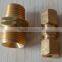 quick connector brass push-on hose push connect fitting