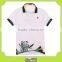 custom embroidery black mercerized pk polo t-shirt for restaurant staff