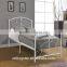 modern style metal single bed frame simple design metal decker bed