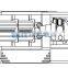 sewage water treatment dewatering screw filter press
