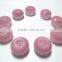 AAA Chinese Pink Cats Eye Stylist Roundel Big Hole Beads
