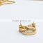  new model gold plated rhinestone jewelry set crystal