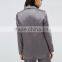 2016 latest design Slim women office blazer Relaxed Soft Satin Blazer Women