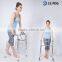 CE FDA approved aluminum foldable walking frame elderly rollator walker