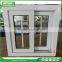 UPVC/pvc sliding window with mosquito screen upvc profiles windows and doors sliding and folding window