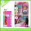 New design new born baby accessories ,hard plastic doll with baby clothing