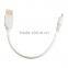 2.5MM to USB Male MP3/MP4 download / charge / audio converter data line Bluetooth headset charging line