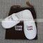 Custom Made Rope Drawstring Cotton Hotel Slipper Shoe Bag (XJLB38)