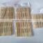 Length 9cm good quality disposable bamboo fruit fork for wholesale