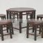 Nature bamboo furniture set of table and chairs, Vietnam style bamboo crafts for home decoration