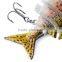 6 colors available 10CM 6 Part Long Lip Weever Shape Crankbait Hook Lure Fish Lure Baits Simulation Fishing Tackle wiht 2 Hooks