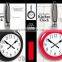 innovate Most Popular Metal Skillet Frying Pan Kitchen Clock wall clock