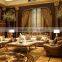 Luxurious European Designed Golden Upholstery Sofa Set, Exquisite Handmade Classic Couches for Villa BF12-05254d