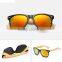 UCHOME Classical Fashion Sunglasses Men/women Vintage Bamboo Sunglass Wooden Sun Glasses