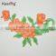New Applique Professinal Embroidery Flower Patches Embroidery Patch For Clothes WEF-755
