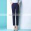 Nine pants female small straight pipe spring 2017 OL high waist pants occupation skinny jeans casual trousers custom made