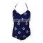 Wholesale Sublimation Floral Sexy One Piece Swimsuit