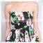 2017 evening dress short , printing evening dress in Guangzhou