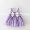 Names of OEM fashion design small girls dress with big bowknot appliqued kids fashion clothes games