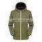 Instocked softshell jacket waterproof customizable logo inside fleece warm wearing