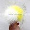 Myfur Chinese Factory Wholesale Raccoon Fur Pom Poms for Hat Accessory