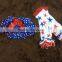 2015 new girls kids 4th of July baby bloomer and leg warmer set