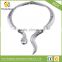 New Fashion Jewelry Metal Snake Personalize Maxi Necklace Women Vintage Statement Necklace Collar Chokers