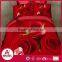 2016new style 13372 60*40s reactive printed 3D rose deisgn bedding set