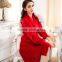 Flannel Velvet Fleece Dressing Gown Womens