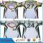 Lastest baseball t-shirt design 2016 Sublimation custom baseball tops/jersey