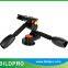 BILDPRO 71 inch Professional Aluminum Tripod Leg Pan Fluid Head