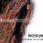 Girls personalized sublimation knitting waistcoat with rabbi fur