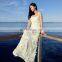 white long western pretty princess style dress