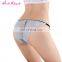 Wholesale Water Bule Low Waist V String Transgender Underwear Panties