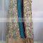 Indian Vintage Silk Sari double layered and reversible wrap-skirt Magic Around skirts dress beach Women wear Wraparound