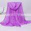 2016 Spring Fashion Chiffon Beach Scarf Long Lady Pashmina Scarf
