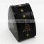 FANCY cylinder kid triangular tin box metal piggy bank with crackled finsh