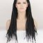 Double Wefts  Indian Full Lace Human Hair Wigs For Black Women