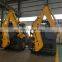 China factory hydraulic WZ30-25 small backhoe loader