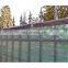 privacy netting mesh with chain link fence