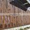 Perforated Corten Steel Decorative Wall Panels