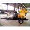 domestic use trailer type 2 tires 200m deep fresh drinking water drilling machine