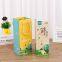 Simple design kraft paper packaging box  with handle