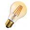 A60 LED Filament Bulb for perfectly replacement of incandescent lamp 4w 470lm non-dimmable