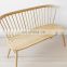 household long solid wood chair