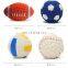 Durable latex dog chew squeaky toy ball/football/soccer/tennis ball for teeth cleaning