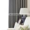 100%Blackout Home Decor Curtain Coated Darpe Faux linen Curtains