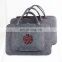 High quality 15 inch felt laptop bags with laser cutting design
