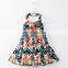 Fashion kids clothes children little girls summer dresses girl dress